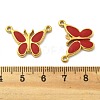 304 Stainless Steel Enamel Pendants STAS-D369-02G-3