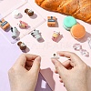 10Pcs 5 Styles Silicone Beads SIL-CJ0003-13-5
