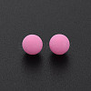 Opaque Acrylic Beads PAB702Y-B01-03-2