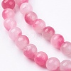 Two Tone Natural Jade Bead Strands G-R165-6mm-M1-3
