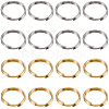 2 Colors 304 Stainless Steel Split Rings STAS-SC0009-25B-1