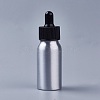 30ml Aluminium Empty Glass Dropper Bottles X-MRMJ-WH0033-01A-1