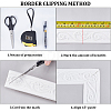 Self-Adhesive XPE Grain Contact Paper DIY-CP0011-17A-5