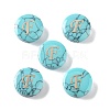 Synthetic Turquoise Beads G-A238-02F-1