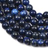 Dyed Natural Grade AA Lapis Lazuli Round Bead Strands X-G-M290-6mm-AA-5
