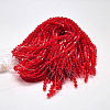 Imitate Austrian Crystal Bicone Glass Beads Strands LS-GLAA-F029-4x4mm-14-3