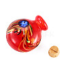 Handmade Lampwork Perfume Bottle Pendants LAMP-TADJ0001-05C-2