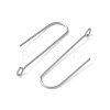 316 Surgical Stainless Steel Earring Hooks STAS-Z124-02D-P-2