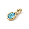 Birthstone Glass Pendants GL-CBA6A9C-01G-K-2