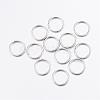 Tarnish Resistant 304 Stainless Steel Open Jump Rings STAS-P151-01-1
