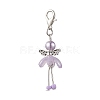 Flower Angel Acrylic Pendant Decorations HJEW-JM03660-4