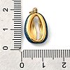 304 Stainless Steel Enamel Pendants STAS-B093-33G-08-3