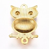 Alloy Rhinestone Links connectors RB-B062-A01G-2