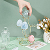 7-Slot Iron Easter Egg Display Stands ODIS-WH0058-21B-G-3