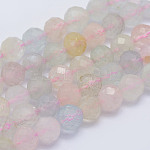 Natural Garnet Beads Strands, Round, 4~4.5mm, Hole: 0.8mm, about  96pcs/strand, 15.5 inch