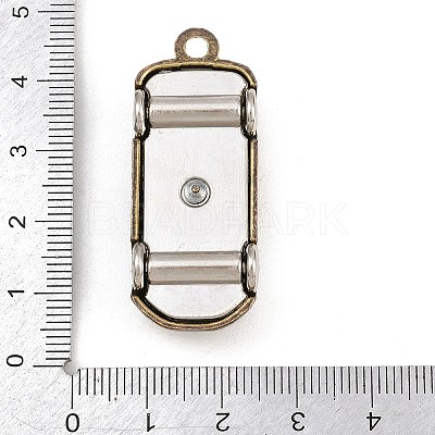 Tibetan Style Alloy Pendants AL-CBA2376-19AB-1
