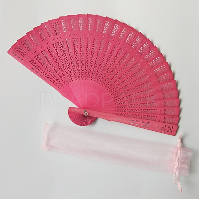 Wooden Folding Fan WOCR-PW0001-092D-1