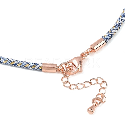 2.5MM Round Nylon Cotton Cord Necklace Making NJEW-C106-01RG-11-1