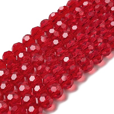 Transparent Glass Beads EGLA-A035-T10mm-D07-1