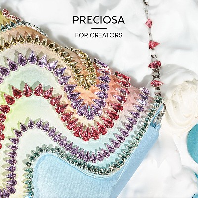 Preciosa® MAXIMA Crystal Fancy Stones Y-PRC-FE14-50520-1