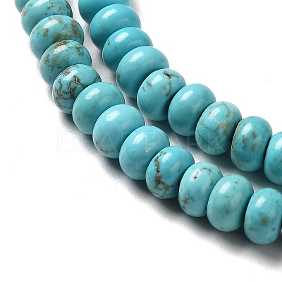 Natural Howlite Beads Strands G-C025-09B-1