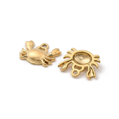 304 Stainless Steel Charms STAS-G358-08G-03-1