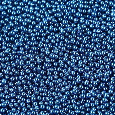 Color Plated DIY 3D Nail Art Decoration Mini Glass Beads MRMJ-R038-E08-1