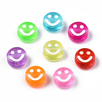 Transparent Acrylic Beads TACR-S135-001A-01-1