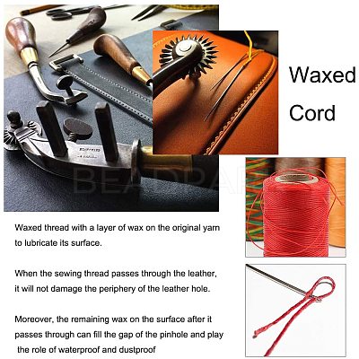 Waxed Cotton Thread Cords YC-PH0002-17-1
