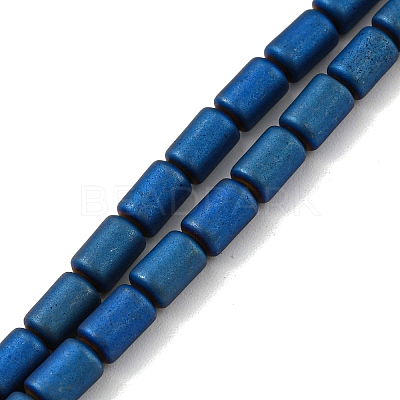 Electroplated Synthetic Non-magnetic Hematite Beads Strands G-Z032-I02-10-1