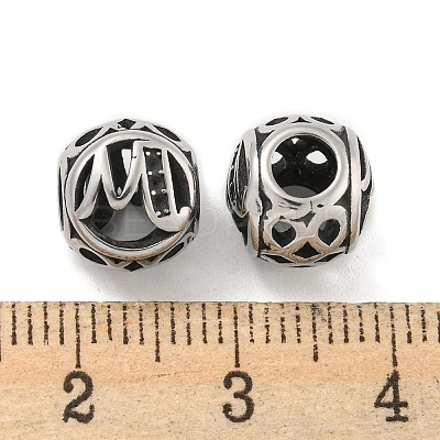 304 Stainless Steel Beads Rhinestone Settings STAS-O002-01M-AS-1