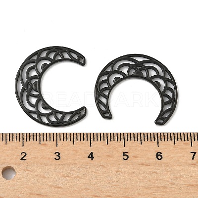 Ion Plating(IP) 304 Stainless Steel Filigree Joiners STAS-Q362-03A-B-1