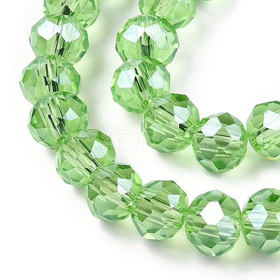 Electroplate Glass Beads Strands EGLA-A034-T1mm-A15-1