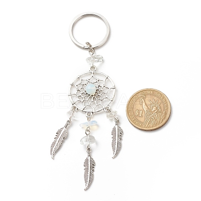 Opalite Keychain KEYC-JKC00346-08-1