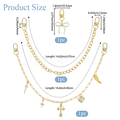 DIY Purse Decorations Kits HJEW-BM0001-44-1