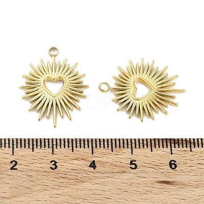 Ion Plating(IP) 316L Surgical Stainless Steel Pendants X-STAS-D029-17G-1