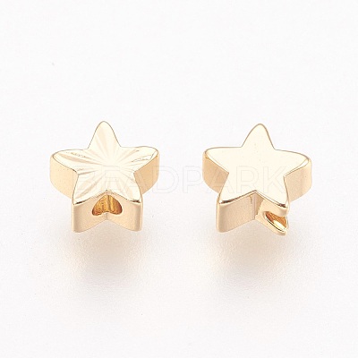 Brass Beads X-KK-T014-98G-1