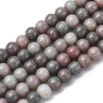 Ombre Effect Dyed Glass Beads Strands GLAA-T031-01O-12-1