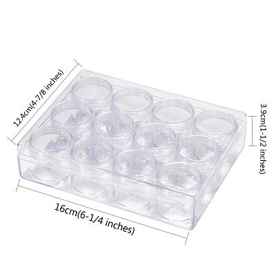 Plastic Bead Storage Containers C091Y-1