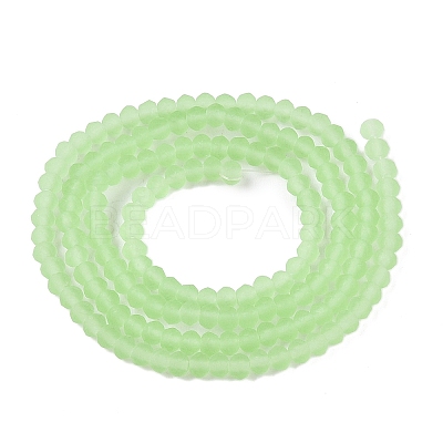 Transparent Glass Beads Strands EGLA-A044-T2mm-MD09-1