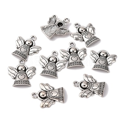 Tibetan Style Alloy Pendants TIBEB-A11978-AS-FF-1