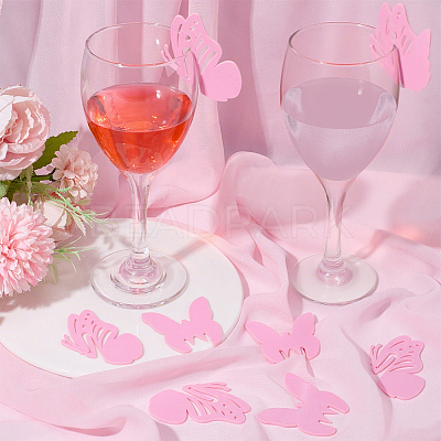 24Pcs 2 Styles Acrylic Wine Glass Charms AJEW-SC0031-68-1