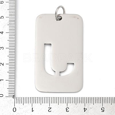 304 Stainless Steel Pendants LS-STAS-M115-01P-J-1
