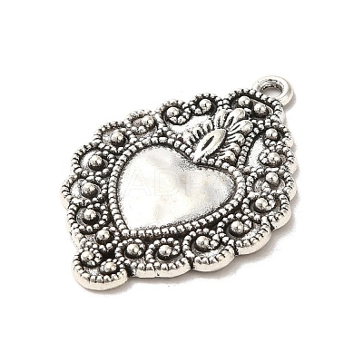 Tibetan Style Alloy Pendants X-PALLOY-M217-01I-AS-1