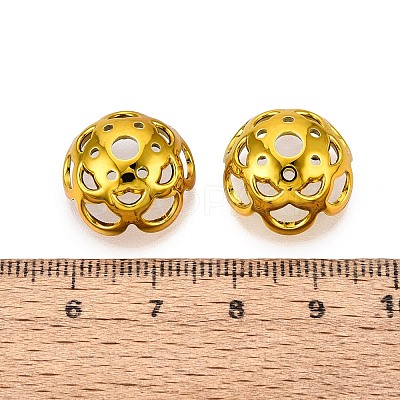 UV Plated ABS Bead Caps OACR-D316-04B-10-1