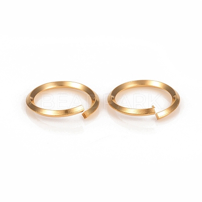 304 Stainless Steel Open Jump Rings STAS-I150-07G-G-1
