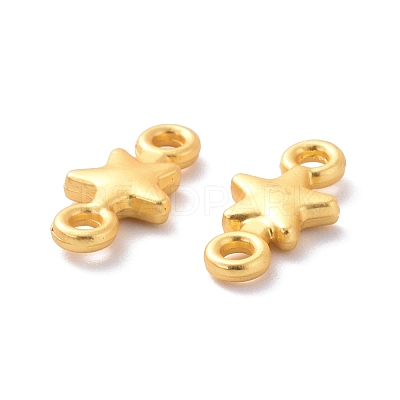 Rack Plating Alloy Connector Charms FIND-I036-09MG-1