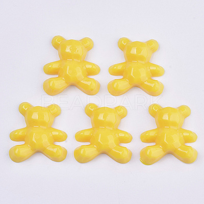 Opaque Resin Cabochons LS-CRES-S303-54E-1