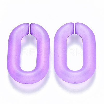 Transparent Acrylic Linking Rings OACR-S036-006A-K09-1