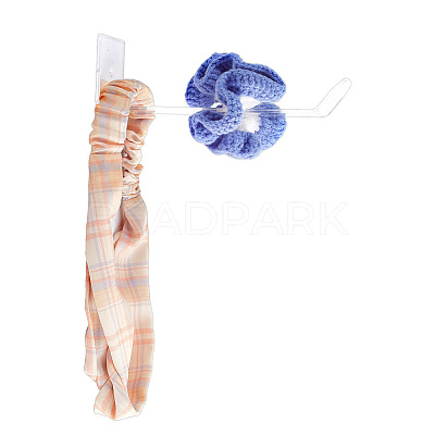 Acrylic Wall Mounted Headband Storage Rack AJEW-WH0534-02-1